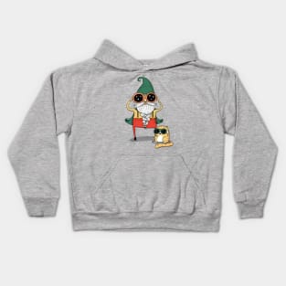 Wizard and Cat Kids Hoodie